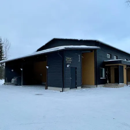 Nordic Wooden House Lägenhet Rovaniemi Exteriör bild